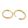 PVD Vacuum Plating 304 Stainless Steel Huggie Hoop Earrings for Women EJEW-F280-07F-G-2