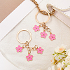 Zinc Alloy Keychain KEYC-WH20004-10B-4