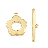 Brass Toggle Clasps KK-G548-31G-2