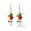 Christmas Alloy Dangle Earrings FS-WGC5D36-07-1