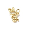 Brass Pendants X-KK-A273-20G-2
