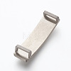 Tarnish Resistant 304 Stainless Steel Slide Charms STAS-I092-05P-2