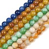 Handmade Lampwork Beads Strand LAMP-B056-10mm-1