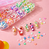 30G 6 Colors Handmade Polymer Clay Sprinkles Mix CLAY-TA0001-17-6
