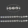 Acrylic Transparent Beads Bradde Chain DIY-D041-01B-3