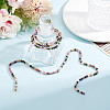2 Strands Natural Multicolor Tourmaline Beads Strands G-GO0001-58-4