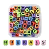 Craft Style Acrylic Beads MACR-YW0002-27-1