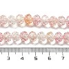 Transparent Crackle Glass Beads Strands CCG-L050-01A-05-4