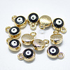 Light Gold Plated Alloy Charms LS-ENAM-S117-27B-1