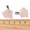 Natural & Synthetic Mixed Gemstone Pendants G-B127-16P-4