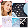 ARRICRAFT 80Pcs 4 Styles Plastic Clip-on Earring Findings KY-AR0001-29-7