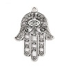 Tibetan Style Alloy Pendants LS-TIBEP-ZN60334-AS-FF-1