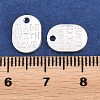 Tibetan Style Alloy Oval Charms LS-TIBEP-Q035-08S-NR-2