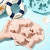2Pcs 2 Colors Ocean Themed Baking Silicone Molds ST-CJ0043-086-4