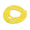 Electroplate Glass Beads Strands EGLA-A044-P1mm-A04-3