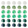 30Pcs 3 Colors Resin UV Reactive Beads RESI-TA0005-67B-3