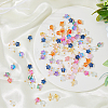 100Pcs Glass Charms FIND-HY0001-41-4