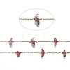 Brass Paperclip Chains CHC-N018-101-06-3