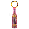 Sparkly Rhinestone Wine Bottle Bag AJEW-WH0609-899A-1