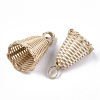 Handmade Reed Cane/Rattan Woven Pendants WOVE-T006-099-2