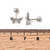 304 Stainless Steel Nose Bone Rings STAS-B126-14P-01-5