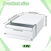 Carbon Steel Coffee Machine Organizer with Coffee Pod Drawer Holder AJEW-WH0696-589-2