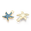 Alloy Enamel Pendants PALLOY-T056-08A-2