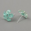 Resin Stud Earrings LS-EJEW-WH0016-38C-02-2