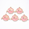 Alloy Enamel Pendants ENAM-N054-017B-1