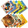 12Pcs Thanksgiving Day Scrapbook Paper Pads DIY-P085-02B-1