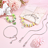 10Pcs Brass European Style Bracelets for Jewelry Making KK-PA0001-20-4
