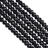 2 Strands Natural Black Tourmaline Beads Strands G-OC0005-30-1
