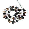 Natural Indian Agate Beads Strands G-Z091-A24-2