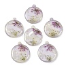 Epoxy Resin Pendants RESI-S09-01K-RS-1