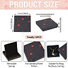 10Pcs Hot Stamping Planet Cardboard Jewelry Packaging Boxes CON-TA0001-44C-4