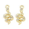 Alloy Rhinestone Pendants FIND-D044-21G-01-1