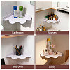 MDF Wall-mounted Storage Racks LS-AJEW-WH0752-422A-7