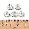 Brass Grade A Rhinestone Spacer Beads RB-A014-Z8mm-37S-4
