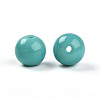 Opaque Solid Color Glass Beads GLAA-N007-10mm-A09-2