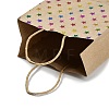 Rainbow Color Stamping Kraft Paper Gift Tote Bags ABAG-K005-01A-3