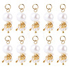 12Pcs Potato Natural Cultured Freshwater Pearl Pendants PALLOY-TA00386-3