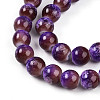Baking Paint Glass Beads Strands DGLA-N008-10mm-03-4