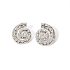 Brass Stud Earrings for Women EJEW-U015-13P-01-1