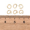 Brass Open Jump Rings KK-G604-08G-17-3
