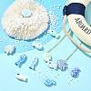 12Pcs 12 Styles Handmade Porcelain Beads PORC-FS0001-63-5