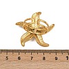 304 Stainless Steel Open Cuff Rings for Women RJEW-A081-02A-G-3