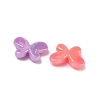UV Plating Opaque Acrylic Beads SACR-F016-04-2