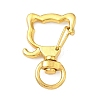 Alloy Swivel Clasps FIND-C084-02C-G-1
