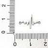 201 Stainless Steel Laser Cut Connector Charms STAS-R133-02P-02-3