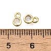 Brass Rhinestone Pendants KK-V002-29G-3